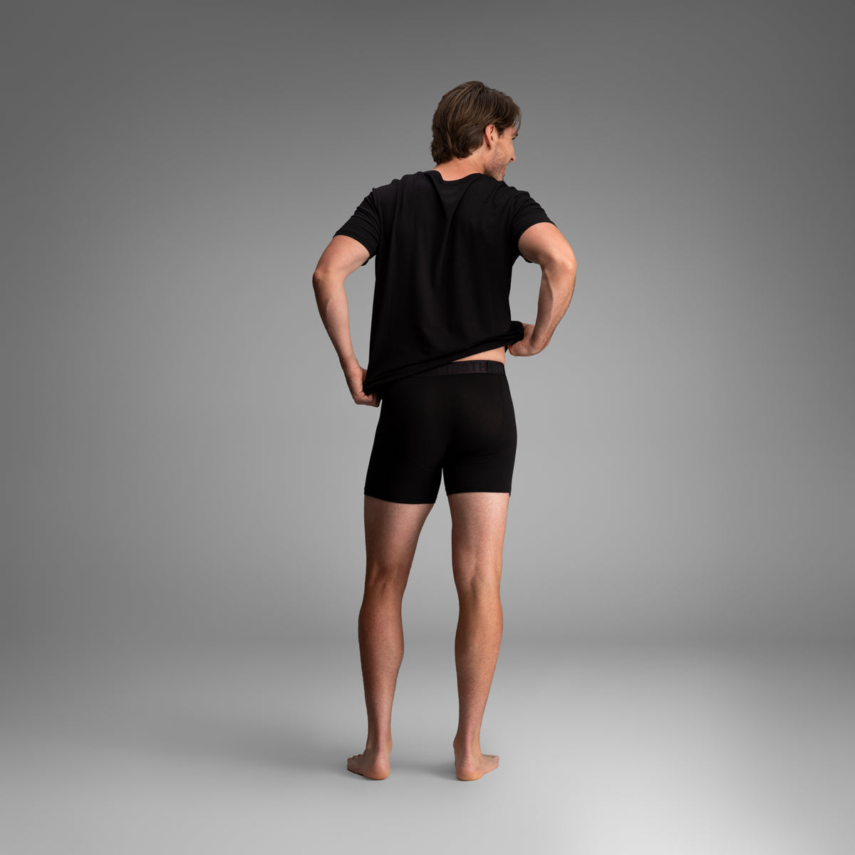 Classic Essentials Boxer Brief  Black 2 Pack from BN3TH Underwear