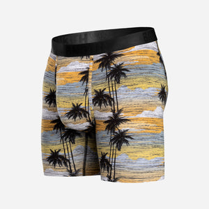 Essentials Boxer Brief: Palm Tree Horizon - Slate from BN3TH Underwear