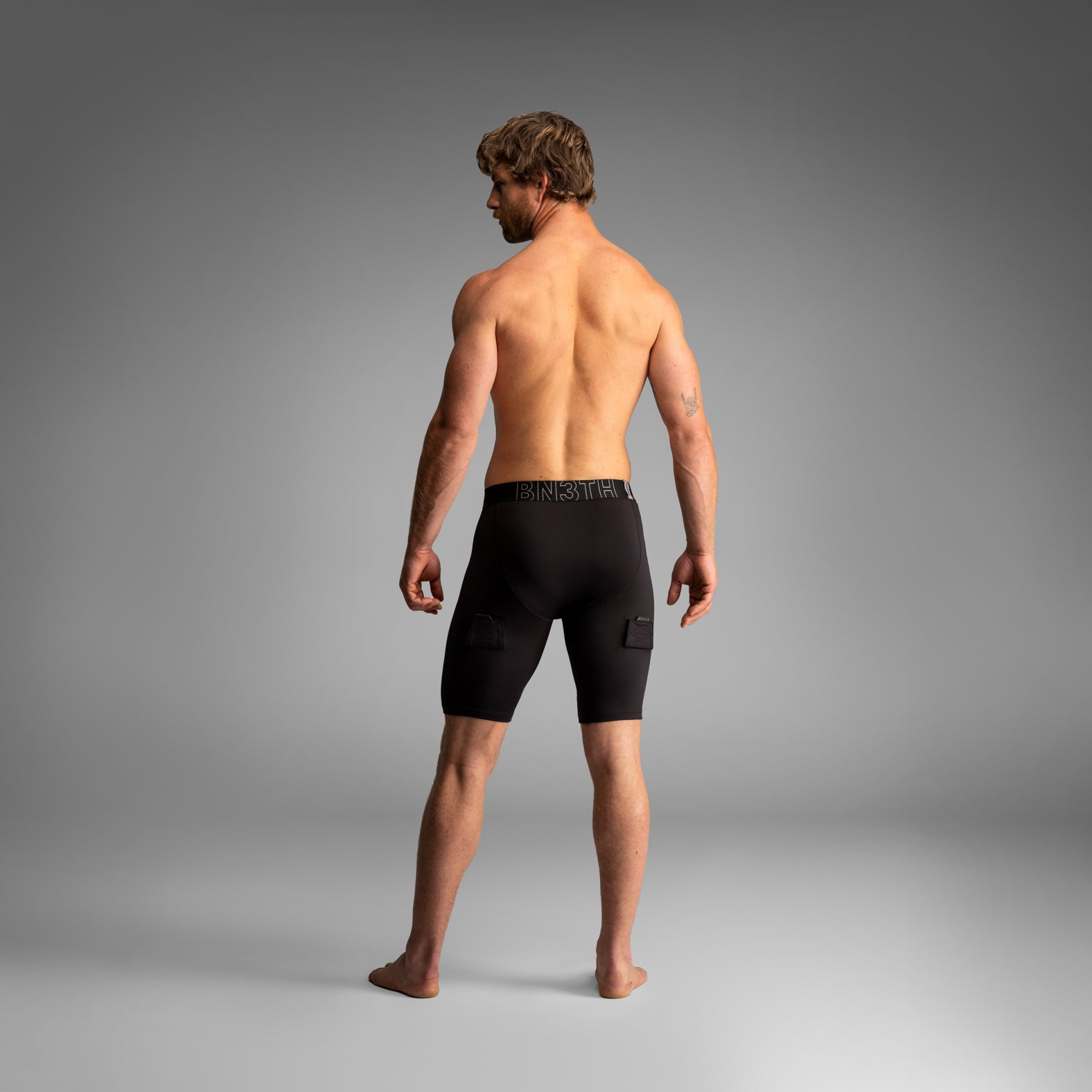 BN3TH Pro Hockey Jock: Black