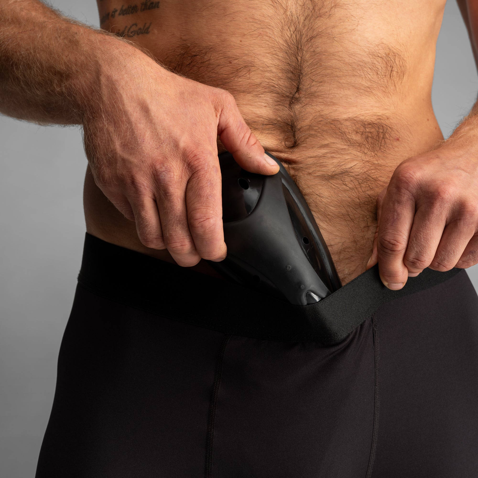 BN3TH Pro Hockey Jock: Black