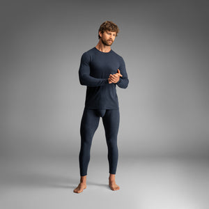 Pro Flex Thermal Baselayer Top: Heather Navy from BN3TH Underwear