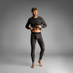 Pro Flex Thermal Baselayer Bottom: Heather Shadow from BN3TH Underwear