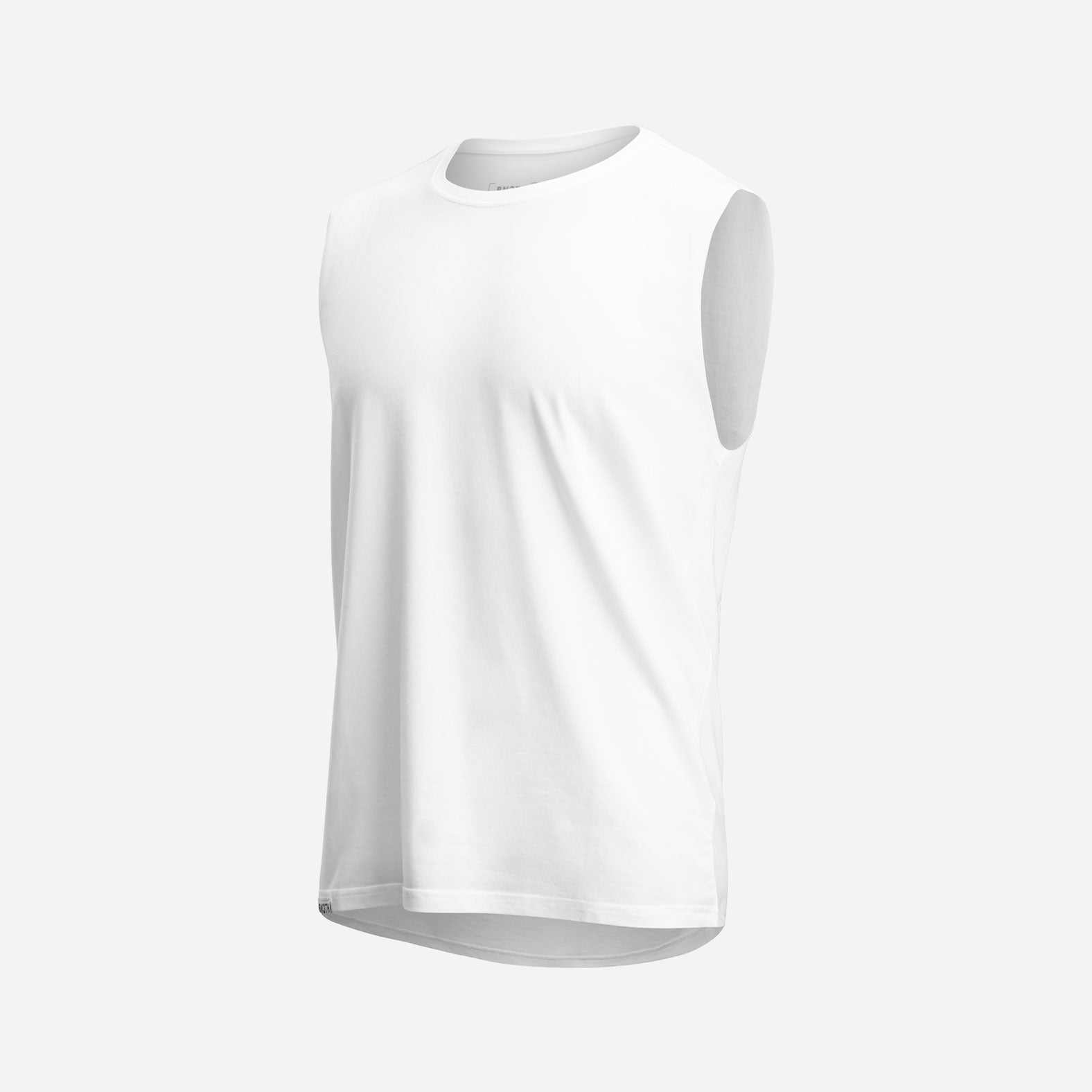 Cut-off Tank: Lucas Beaufort Character - White | BN3TH Underwear