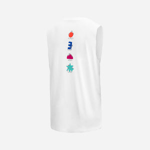 Cut-off Tank: Lucas Beaufort Character - White | BN3TH Underwear