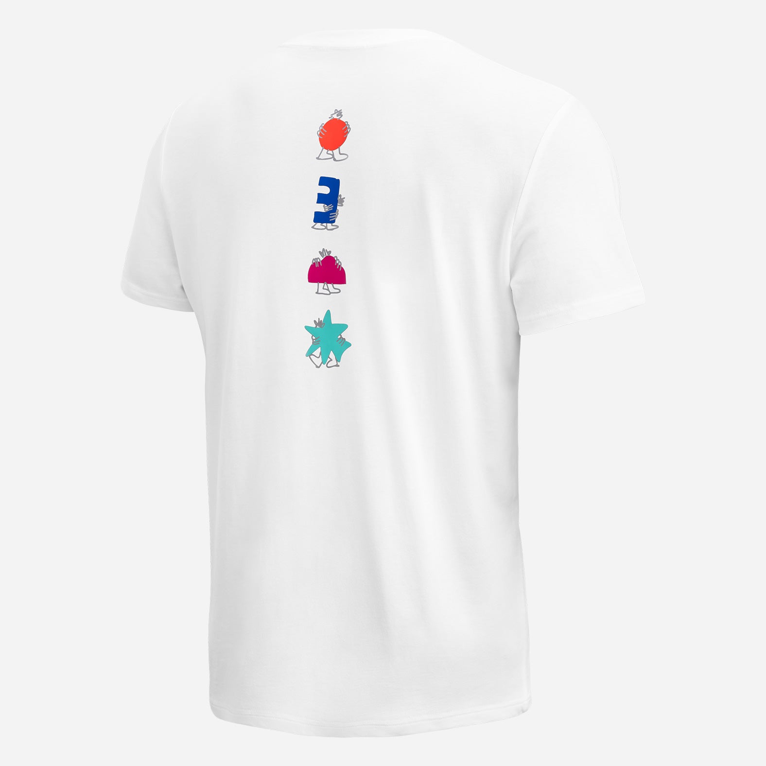 Crew T-shirt: Lucas Beaufort Character - White | BN3TH Underwear