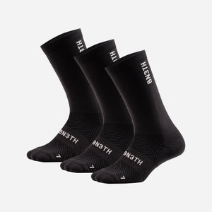 Pro Crew Sock: Black 3 Pack