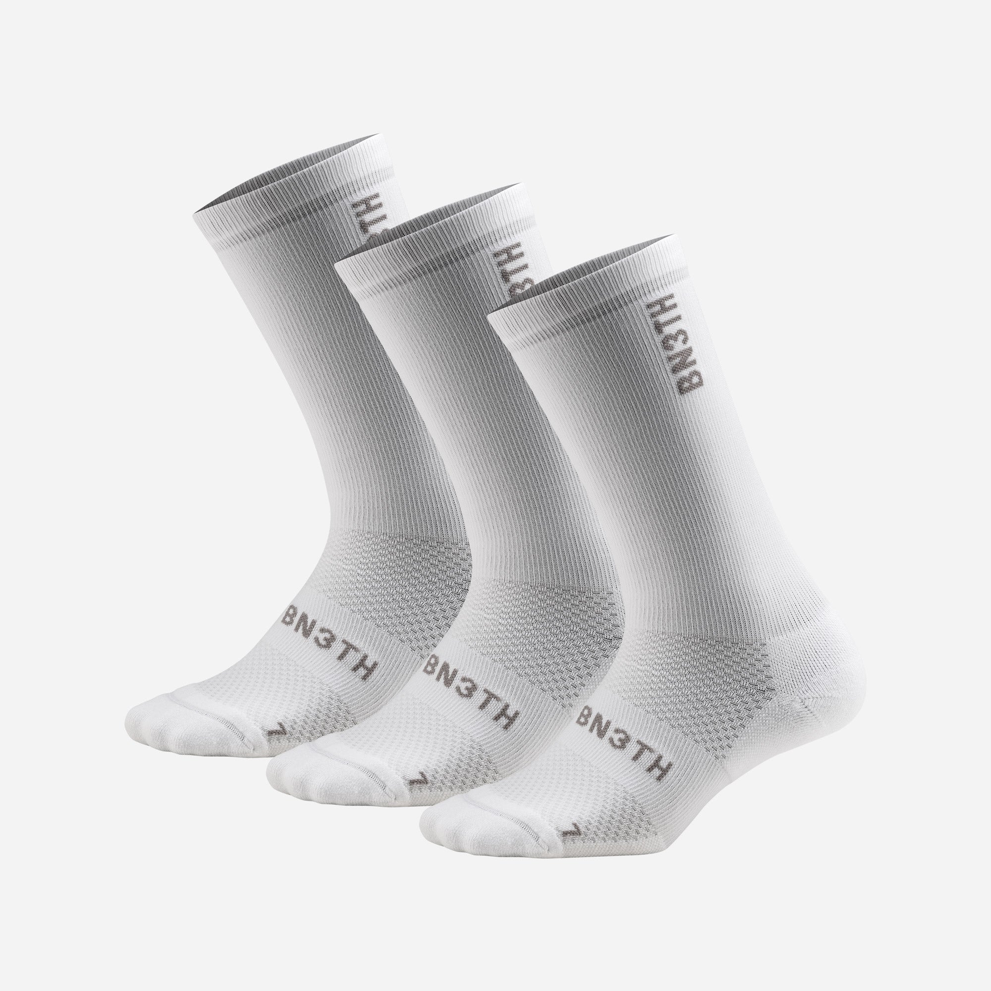 Pro Crew Sock 3 Pack White