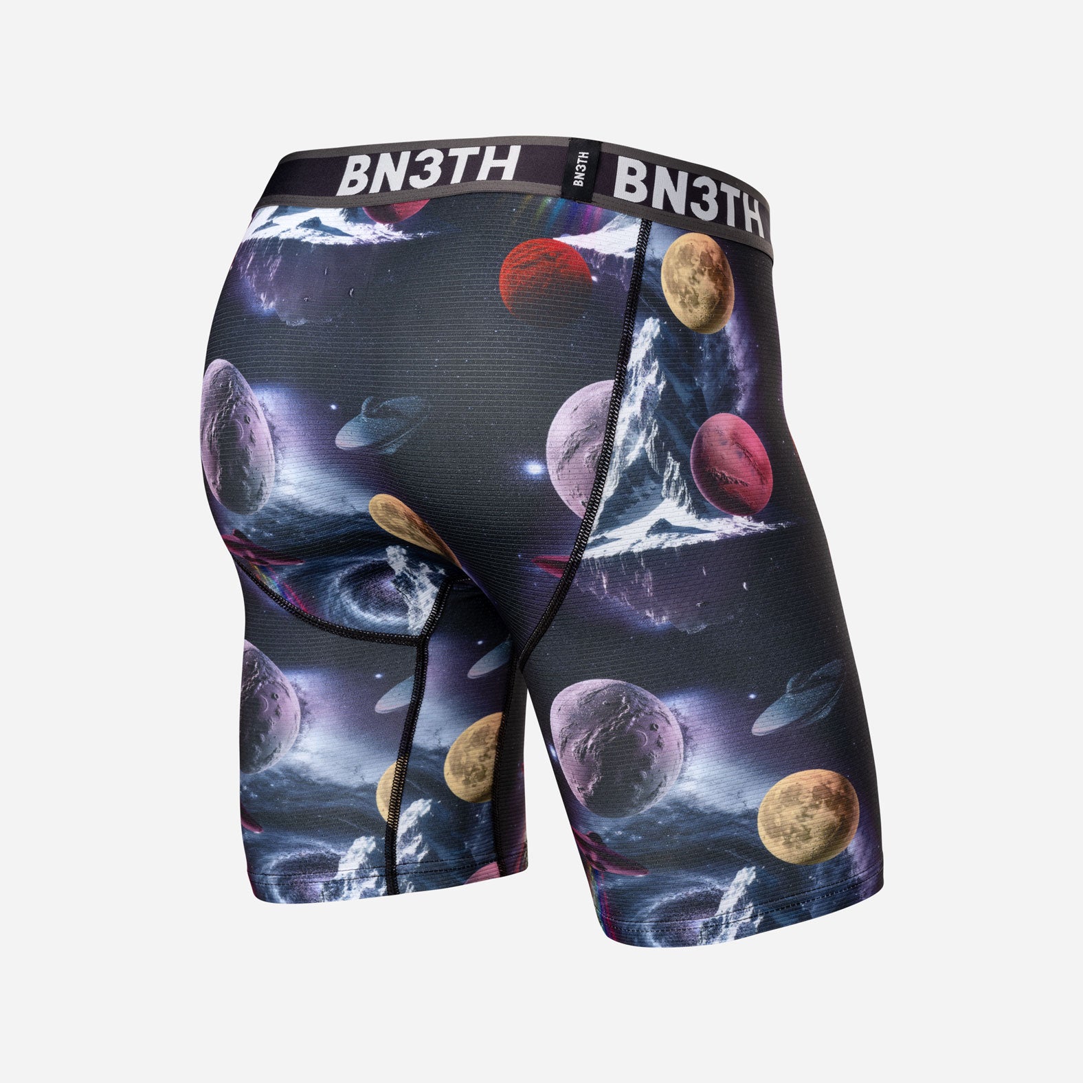 Pro Flex Max Boxer Brief:  Outter Limit - Black from BN3TH Underwear