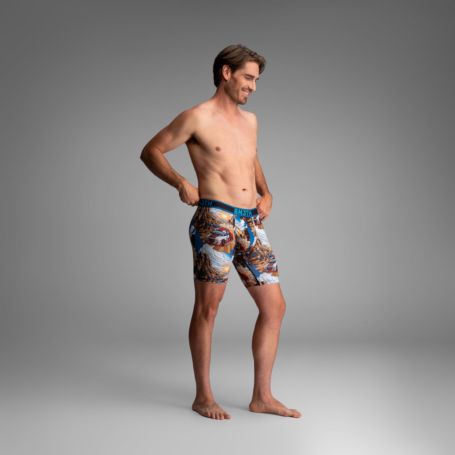 Pro Flex Max Boxer Brief:  Desert Racing - Forever from BN3TH Underwear