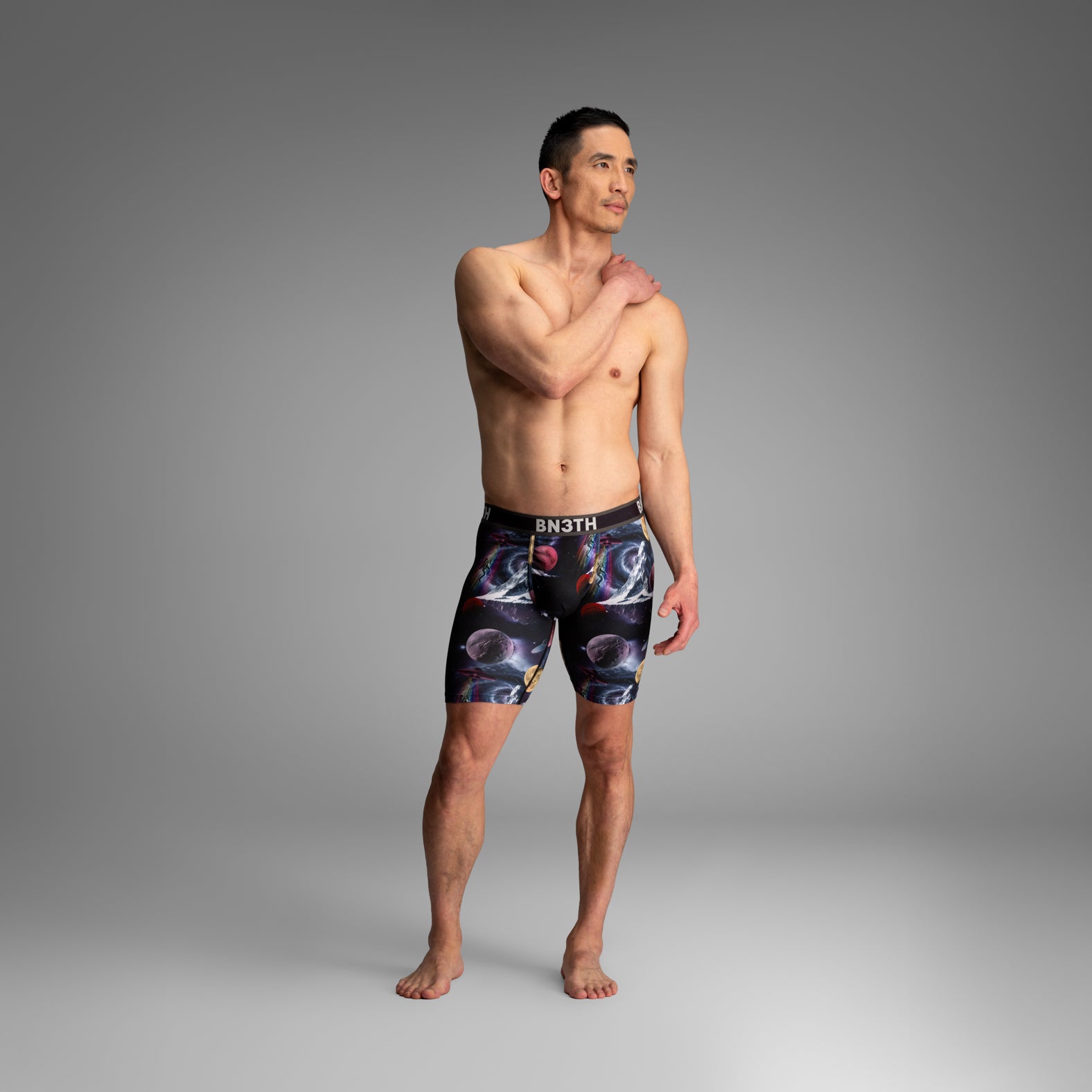 Pro Flex Max Boxer Brief:  Outter Limit - Black from BN3TH Underwear