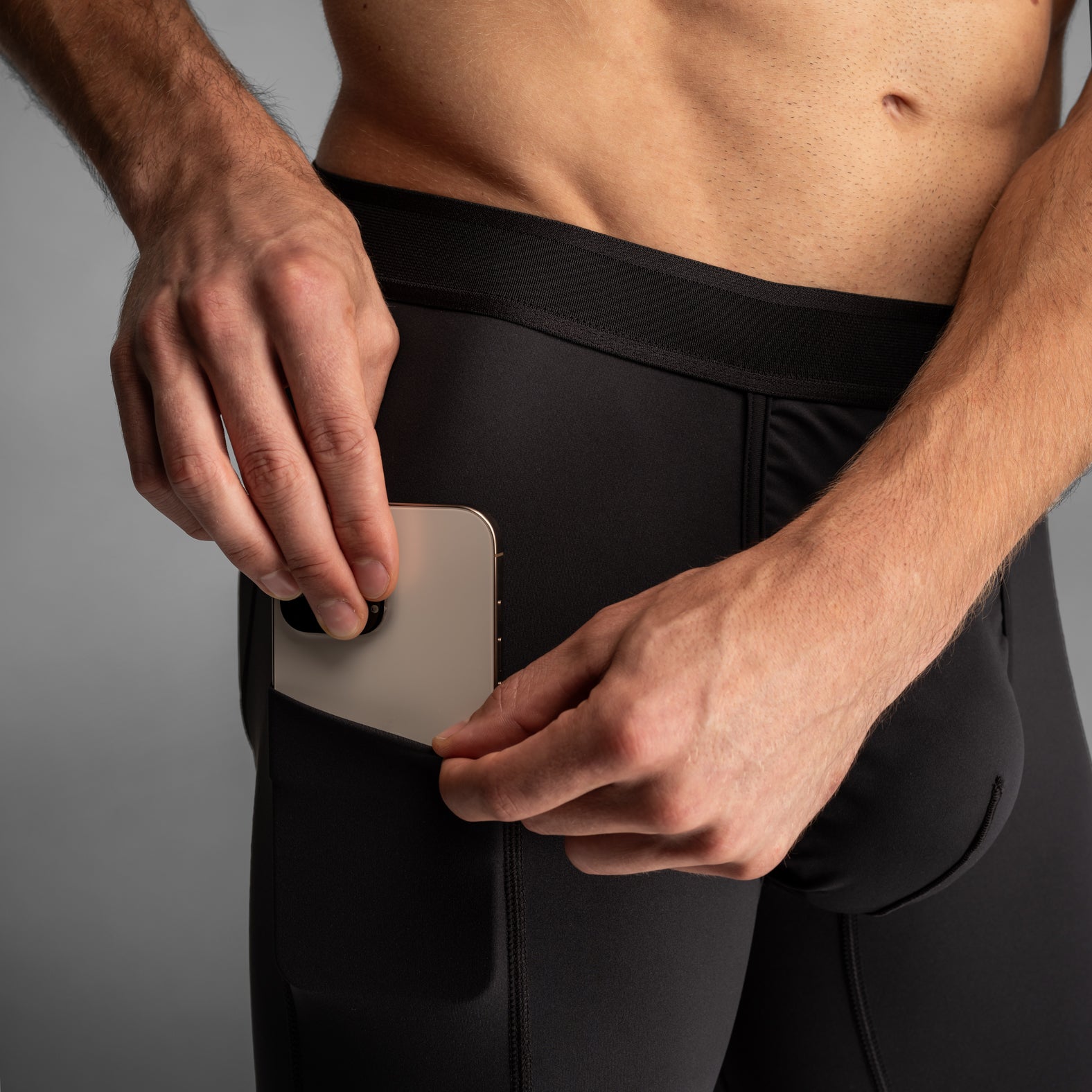 Pro Ultra Liner Tight With Pocket: Black | BN3TH Underwear