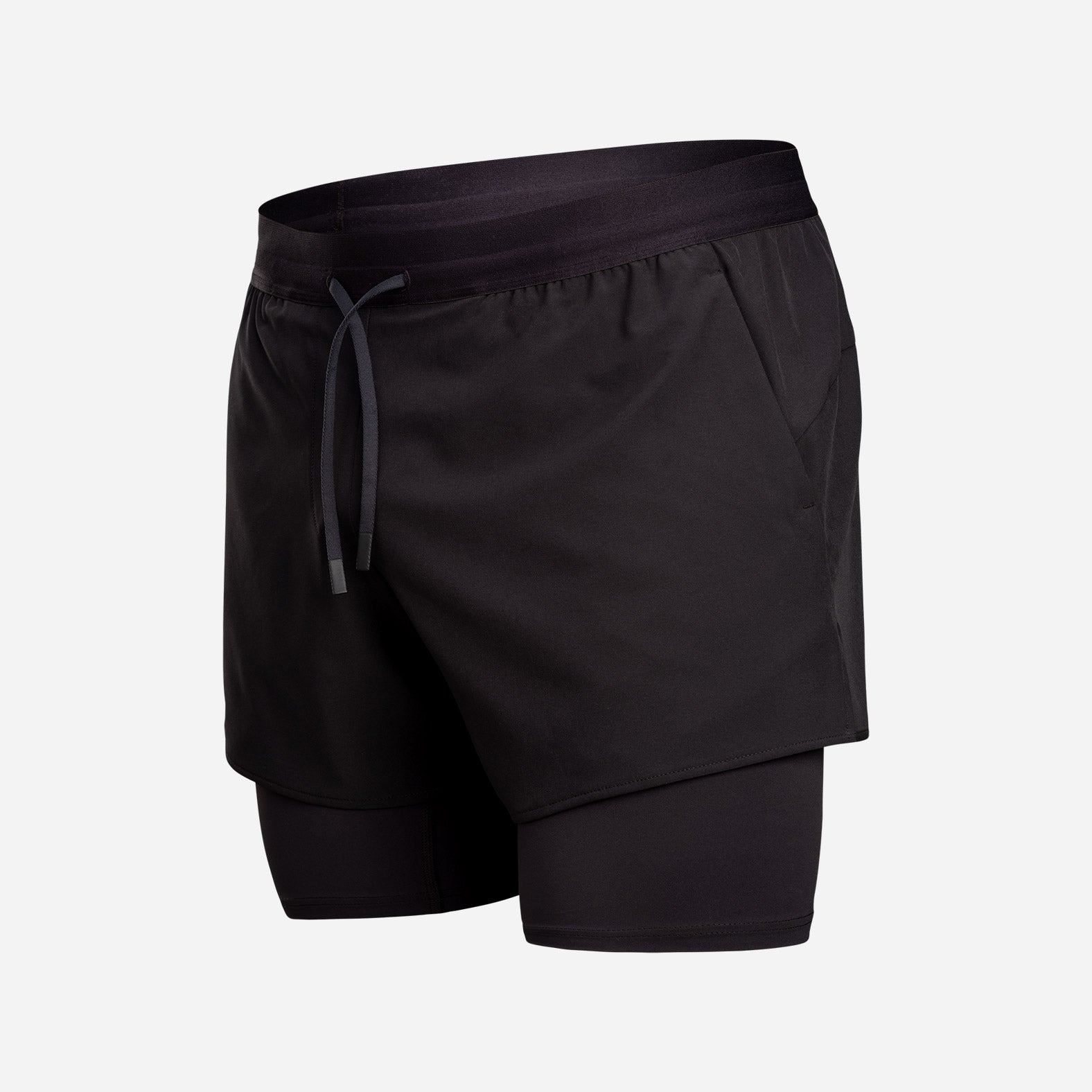 Session Short 2N1 Training Short 5": Black | BN3TH Underwear