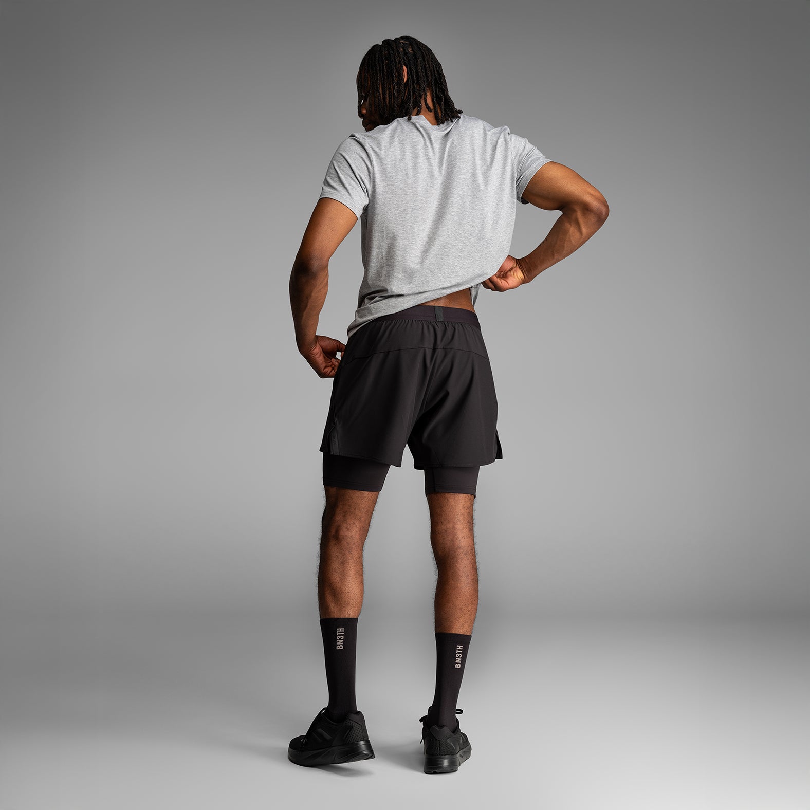 Session Short 2N1 Training Short 5": Black | BN3TH Underwear