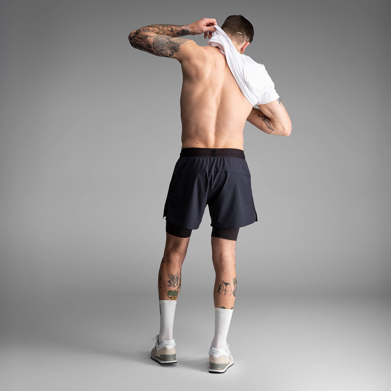 Session Short 2N1 Training Short 5": Midnight Blue | BN3TH Underwear