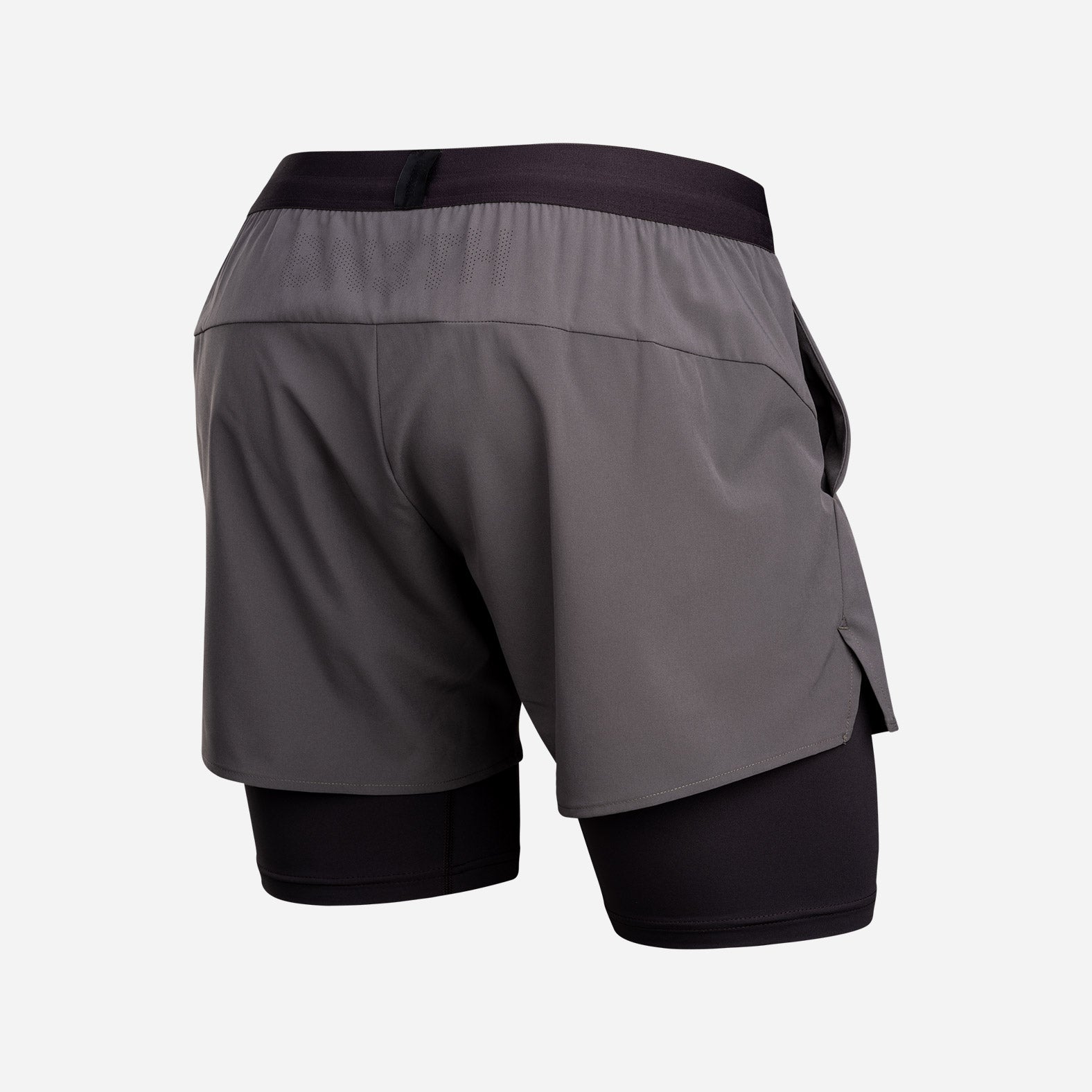 Session Short 2N1 Training Short 5": Shadow Grey | BN3TH Underwear