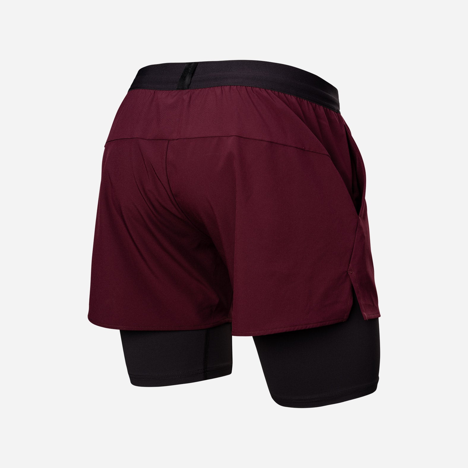 Session Short 2N1 Training Short 5": Wine Red | BN3TH Underwear