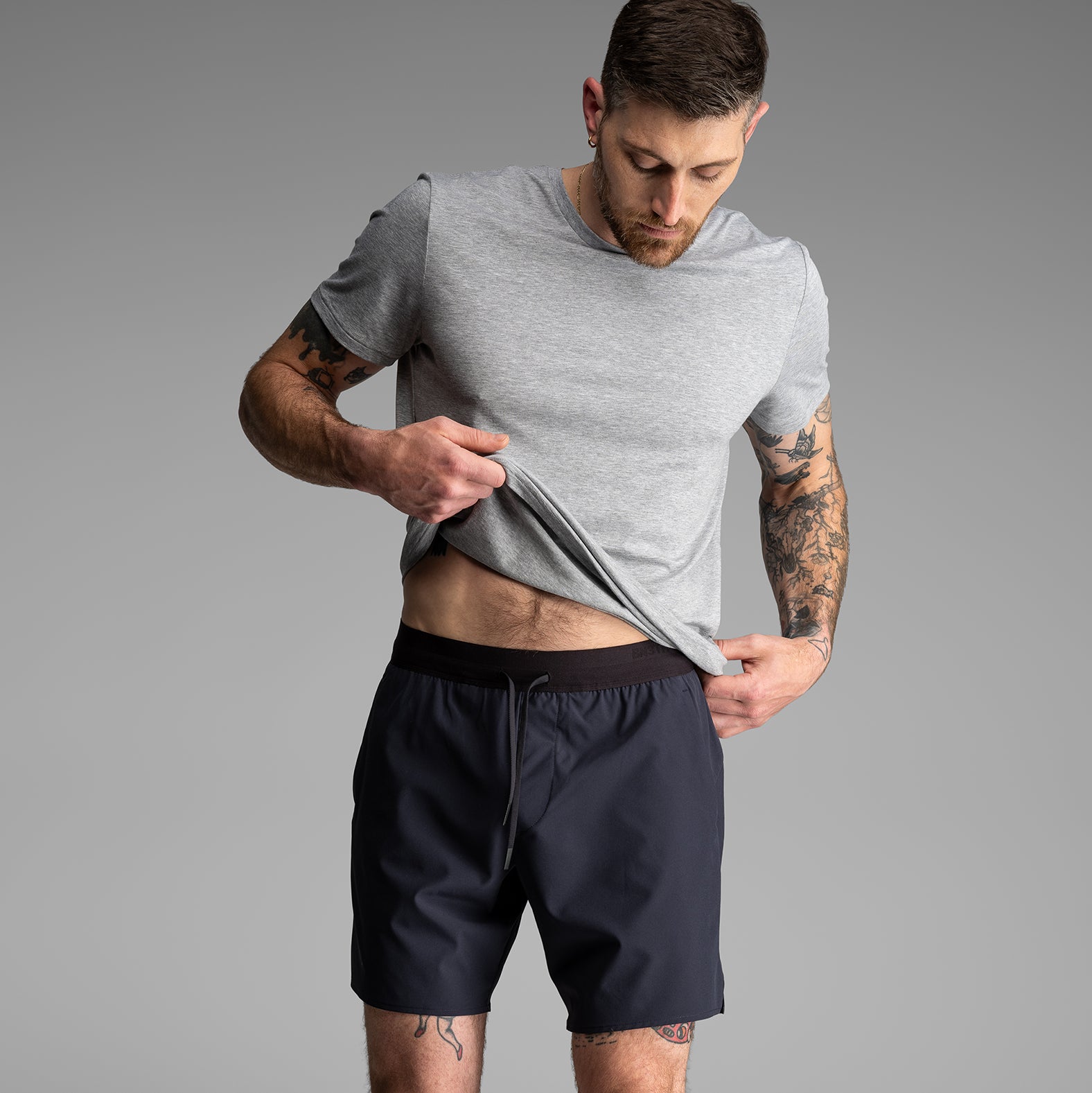 Session Short 2N1 Training Short 7": Midnight Blue | BN3TH Underwear