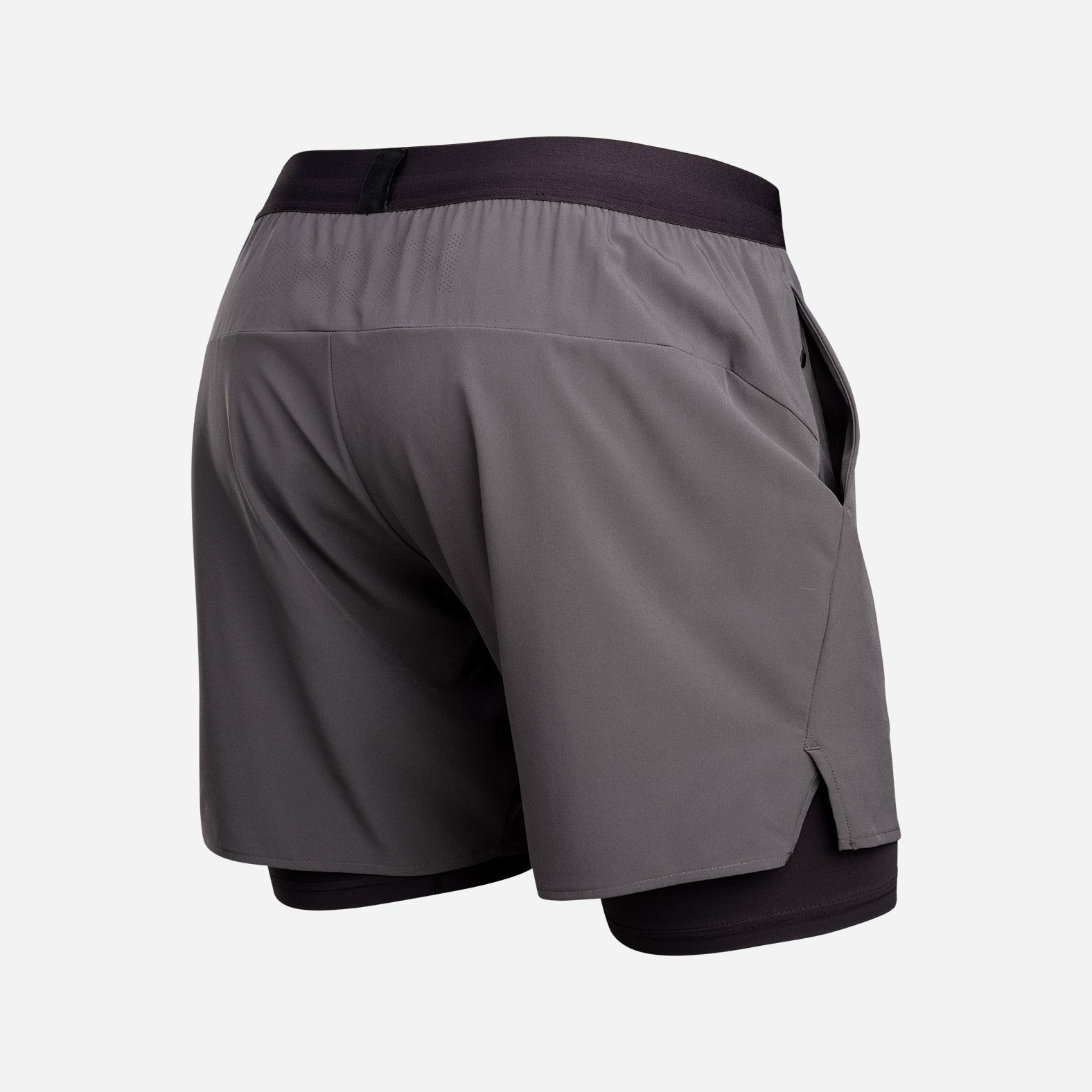 Session Short 2N1 Training Short 7": Shadow Grey | BN3TH Underwear