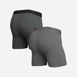 Classic Essentials Boxer Brief  Shadow/Grey Violet 2 Packfrom BN3TH Underwear