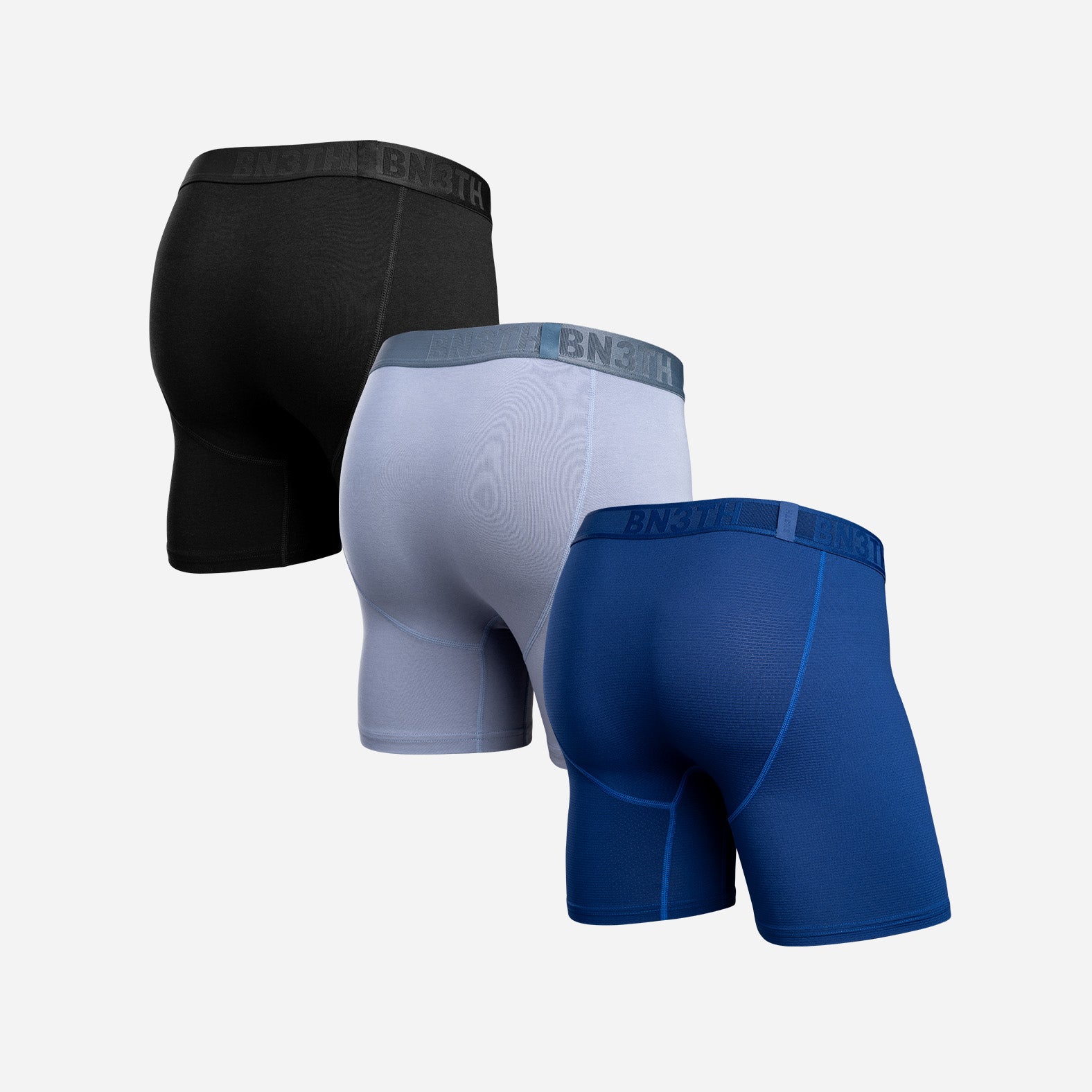 Everyday Blue Bundle: Essentials & Pro Flex Boxer Brief 3 Pack