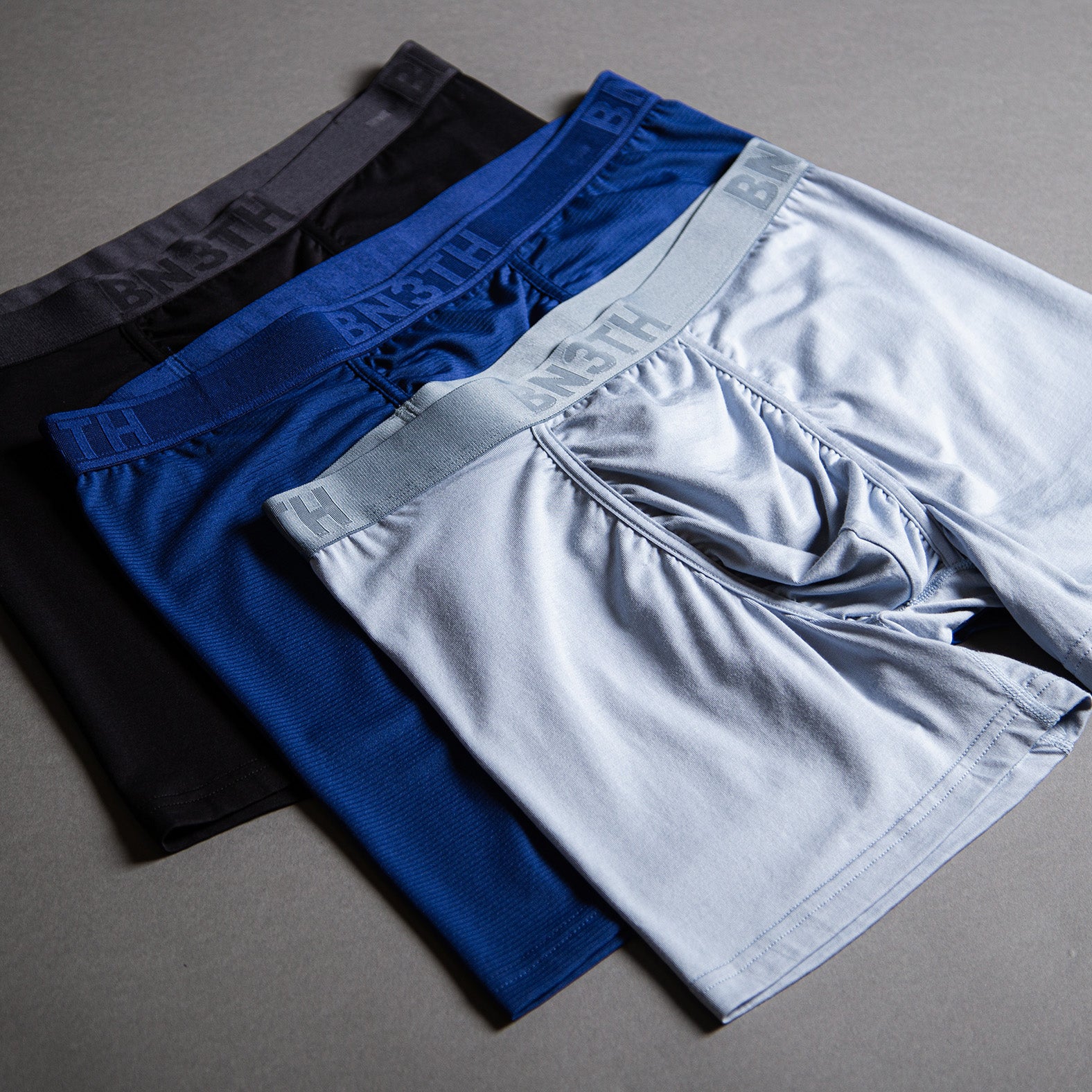 Everyday Blue Bundle: Essentials & Pro Flex Boxer Brief 3 Pack