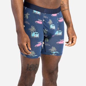 CLASSIC BOXER BRIEF: BEACH CRUISE DARK NAVY