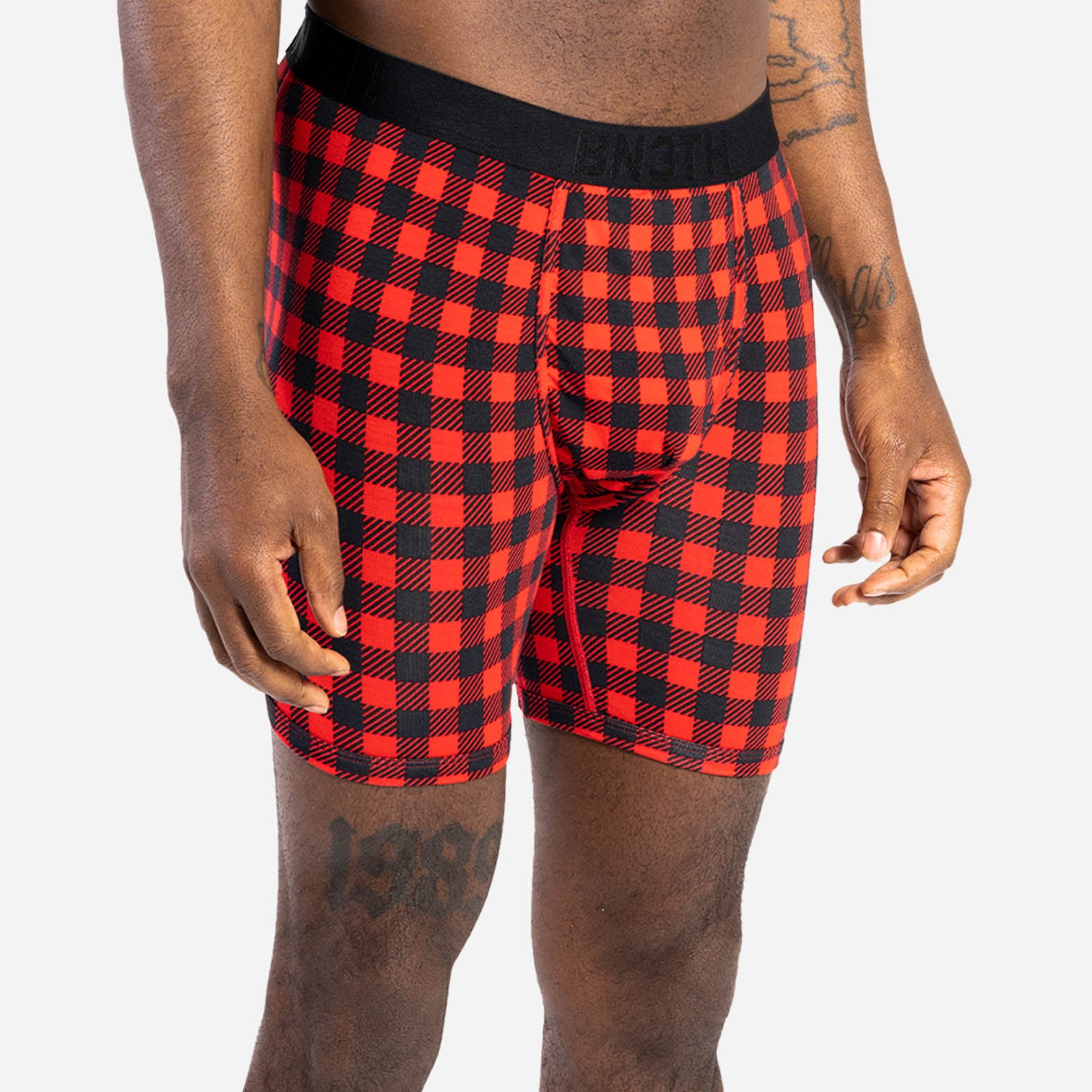 CLASSIC BOXER BRIEF: BUFFALO CHECK RED