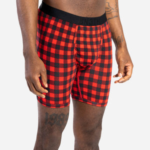 CLASSIC BOXER BRIEF: BUFFALO CHECK/PENGUINS 2 PACK
