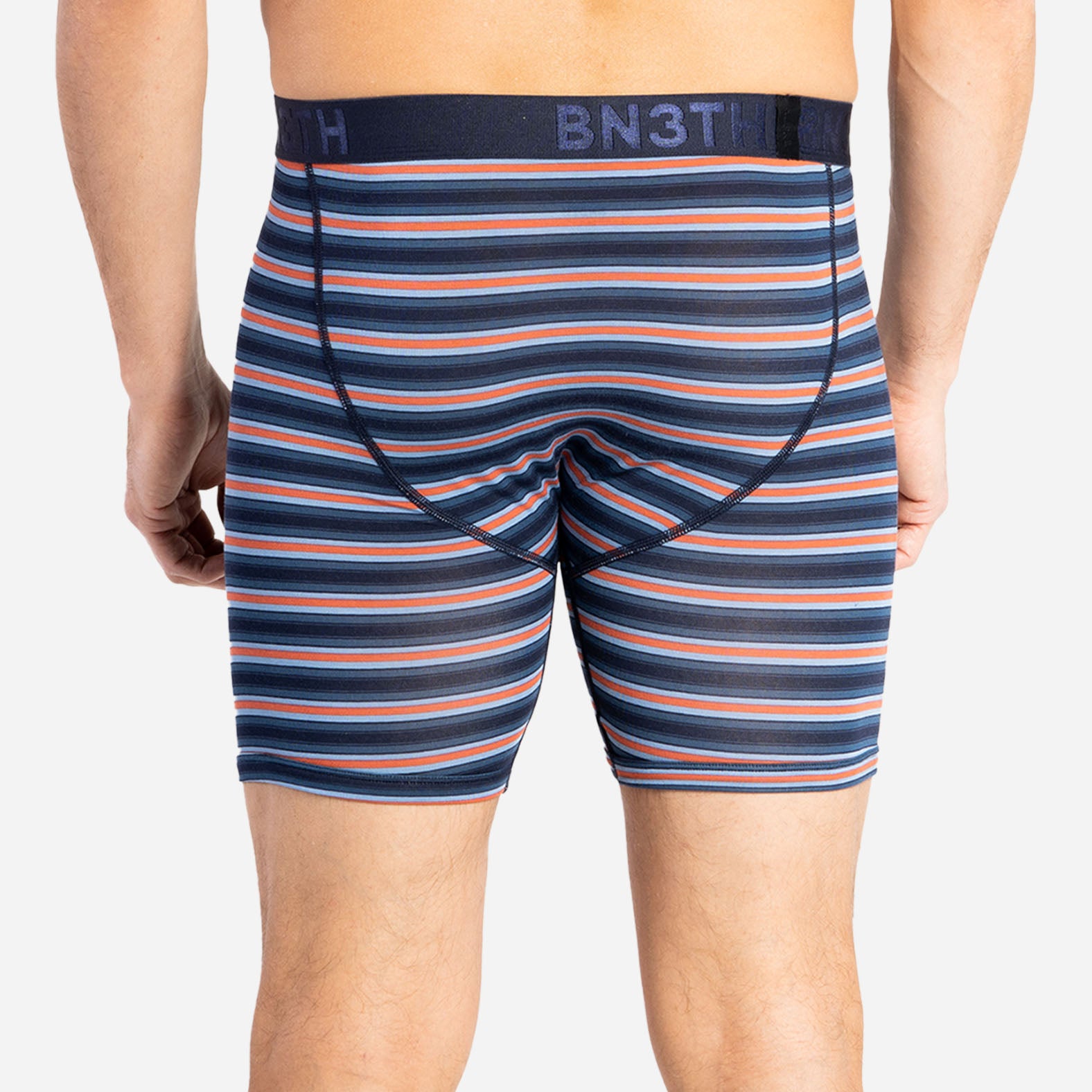 CLASSIC BOXER BRIEF: TRACK STRIPE DARK NAVY