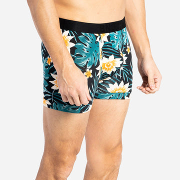 CLASSIC TRUNK : TROPICAL FLORAL BLACK