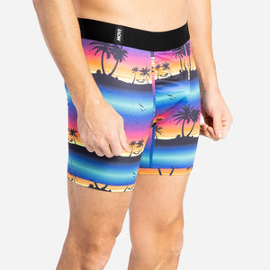 Pro Agua X Boxer Brief: Horizon Playa Multi