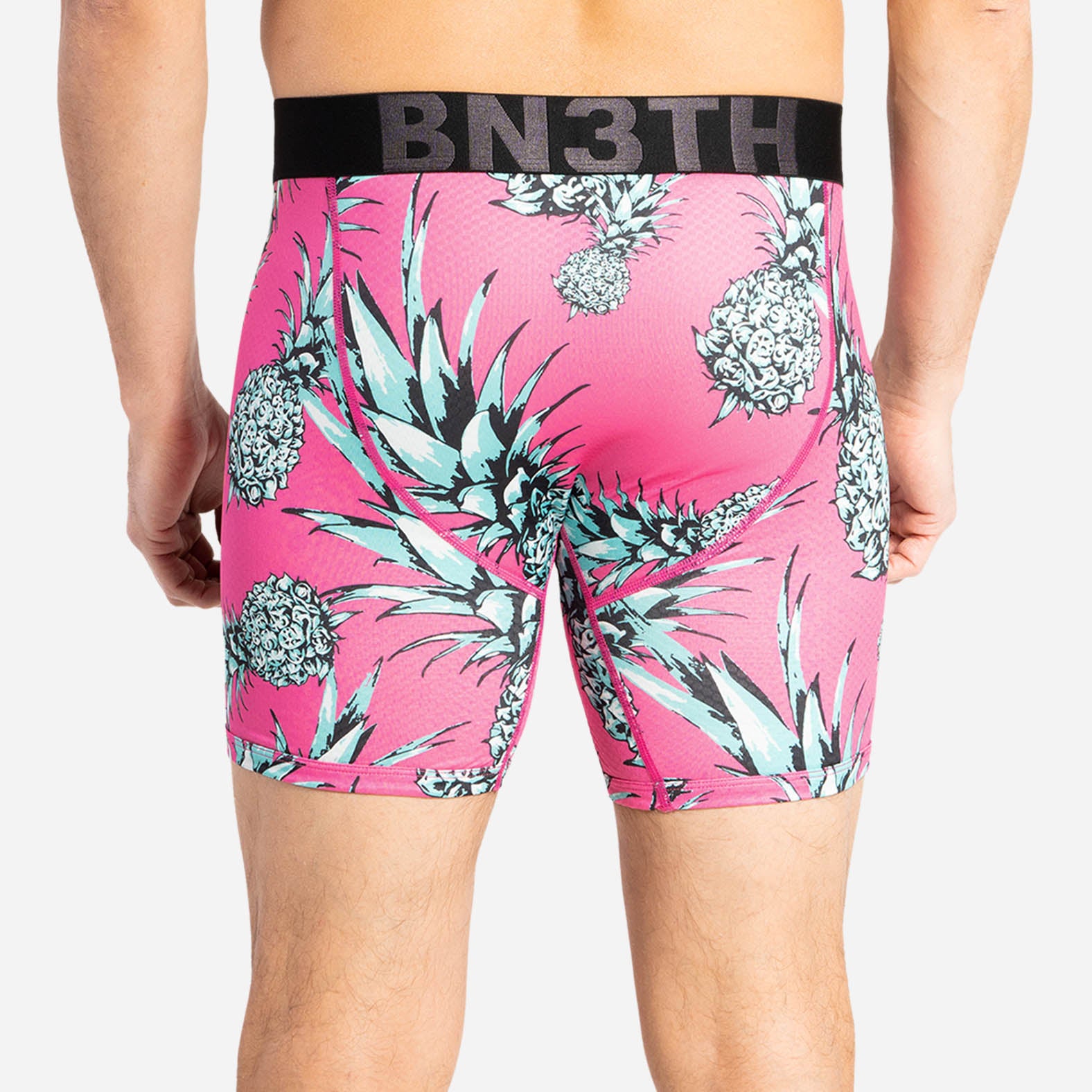 Pro Agua X Boxer Brief: Pina Colada Pink