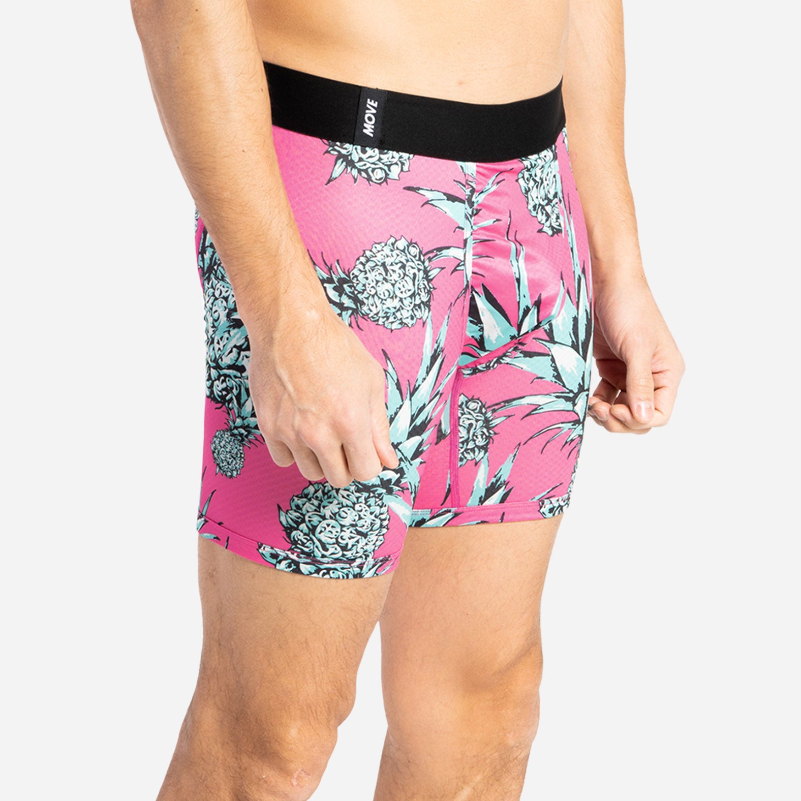 Pro Agua X Boxer Brief: Pina Colada Pink