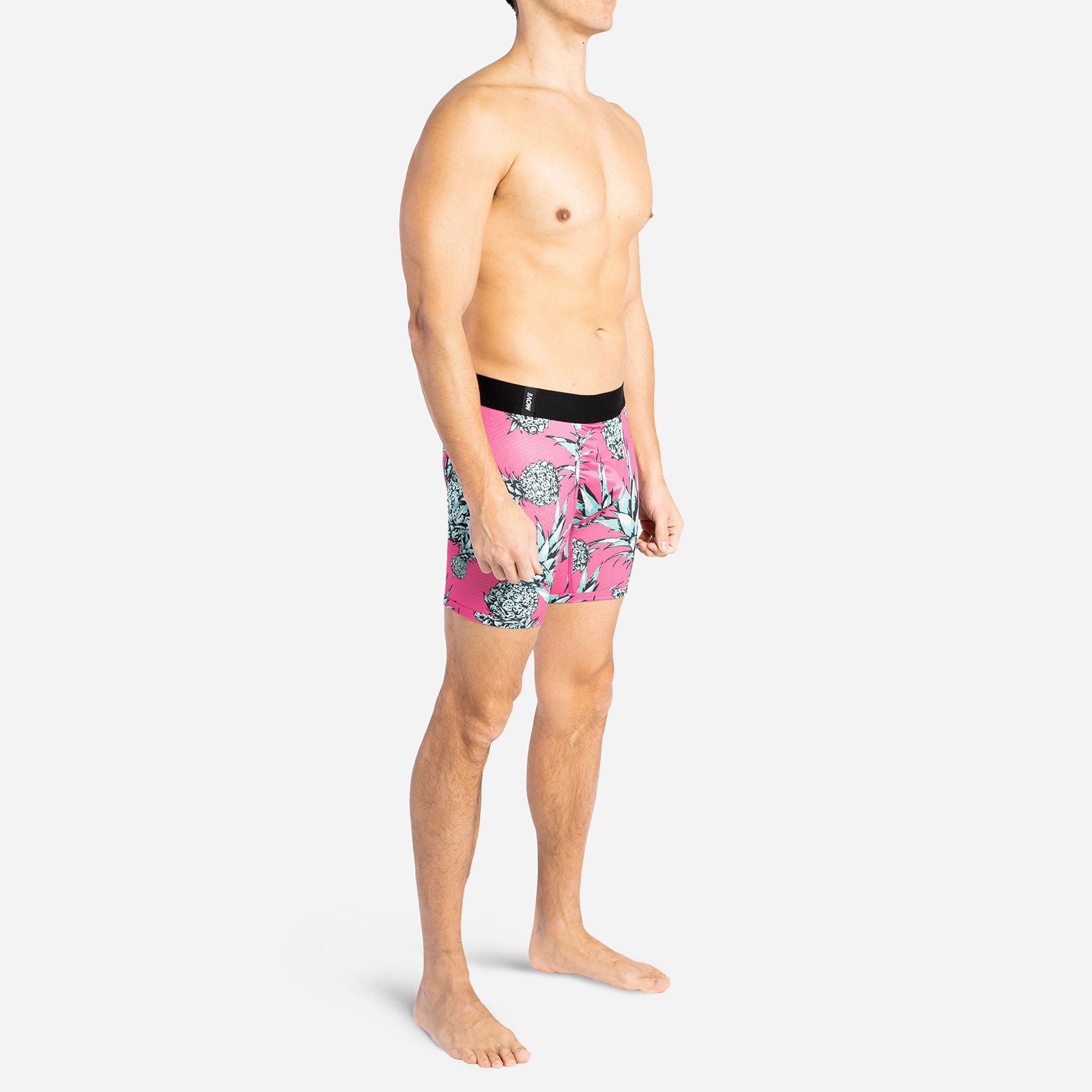 Pro Agua X Boxer Brief: Pina Colada Pink