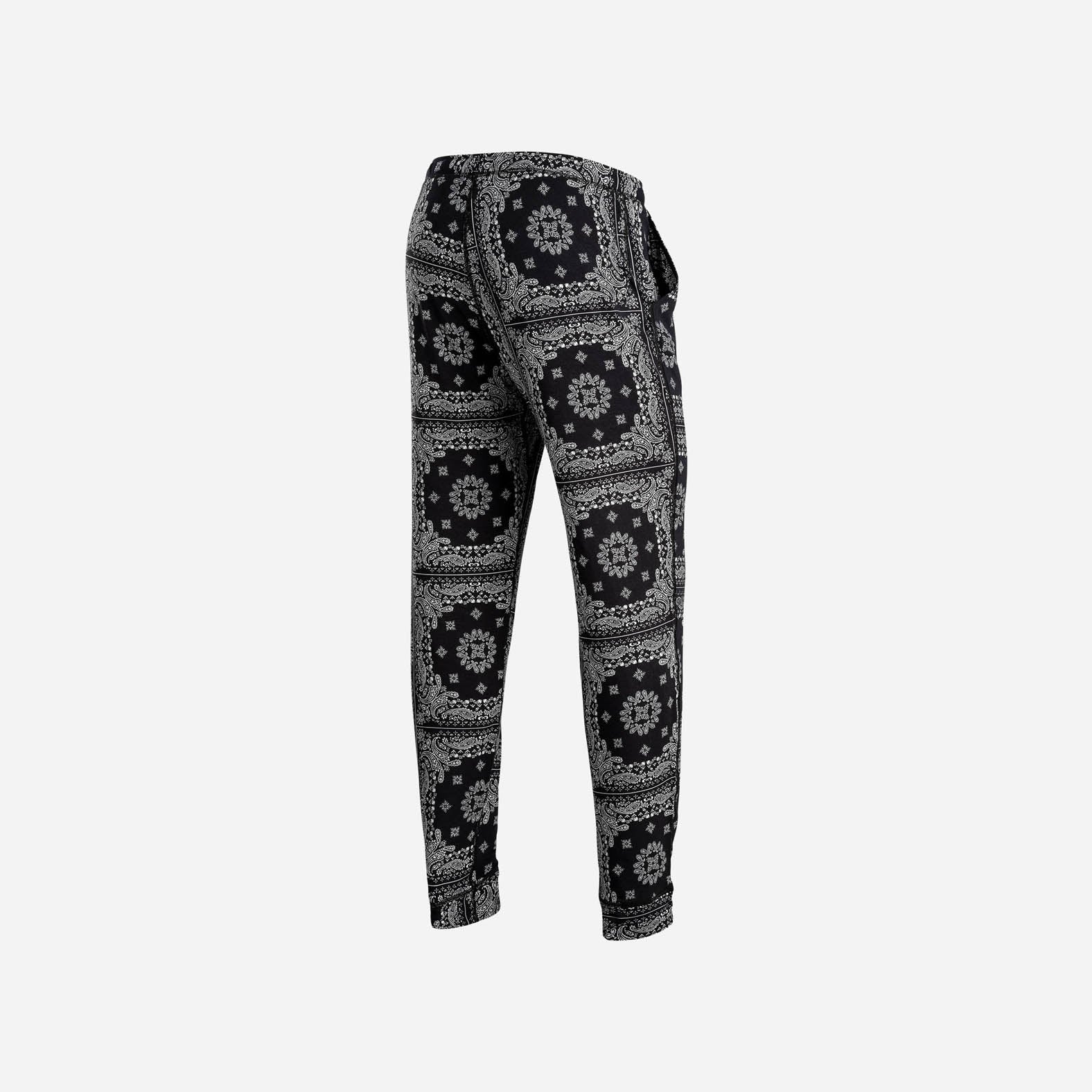 PJ PANT: BANDANA BLACK