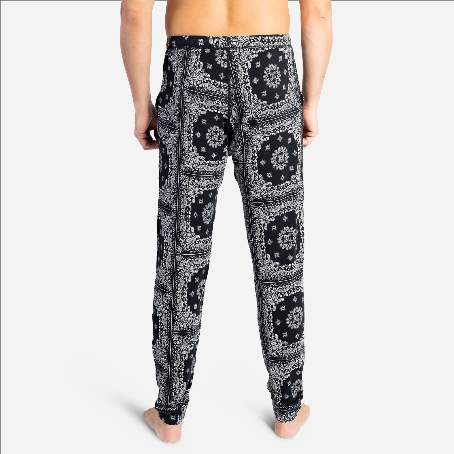 PJ PANT: BANDANA BLACK