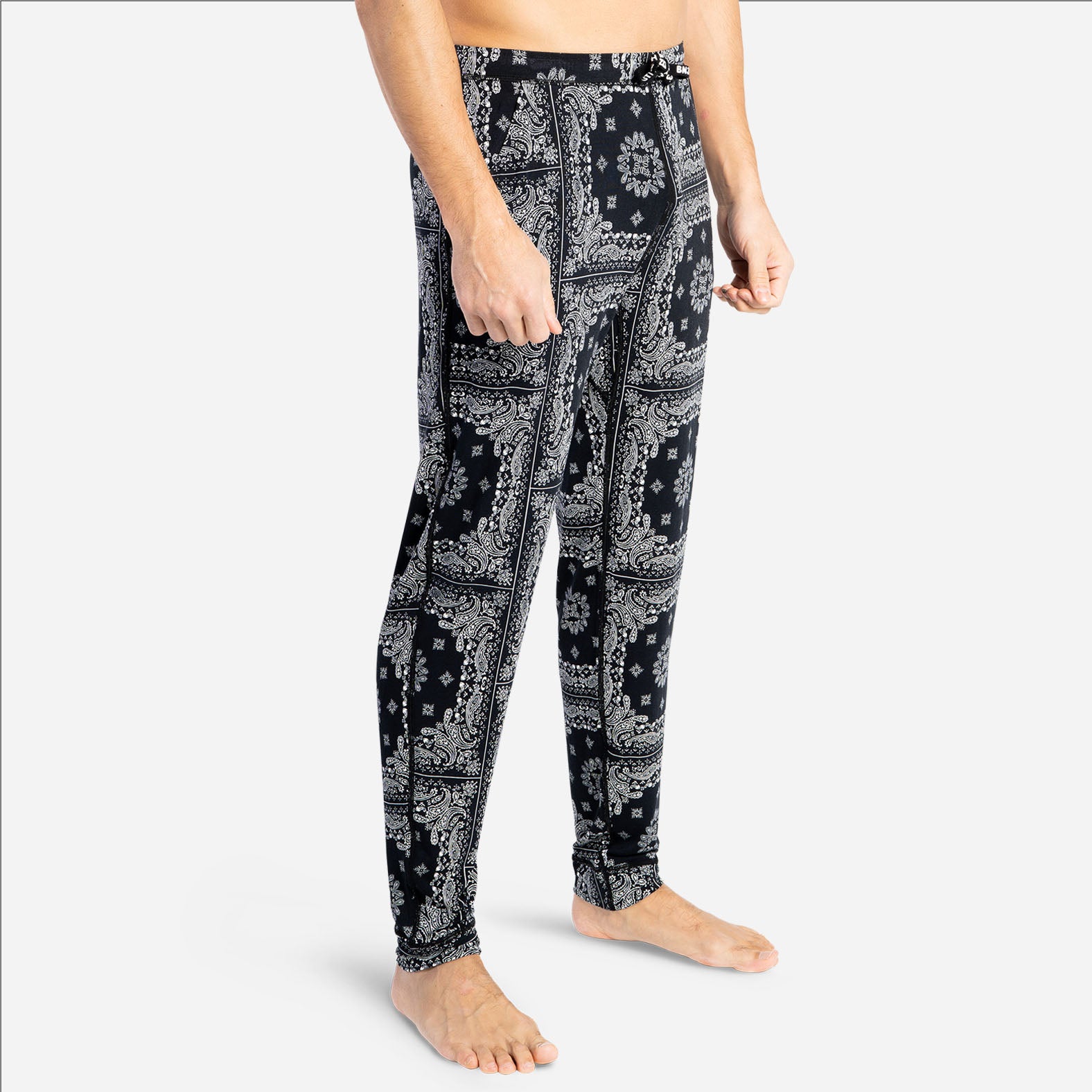 PJ PANT: BANDANA BLACK