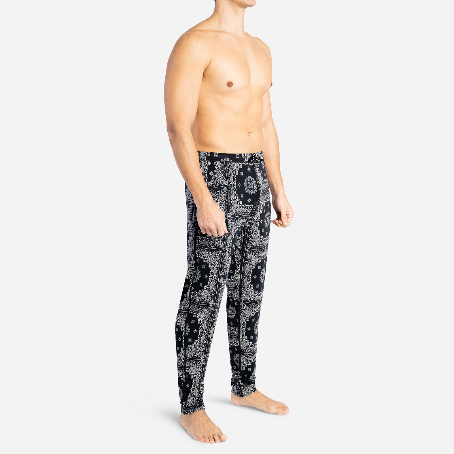 PJ PANT: BANDANA BLACK