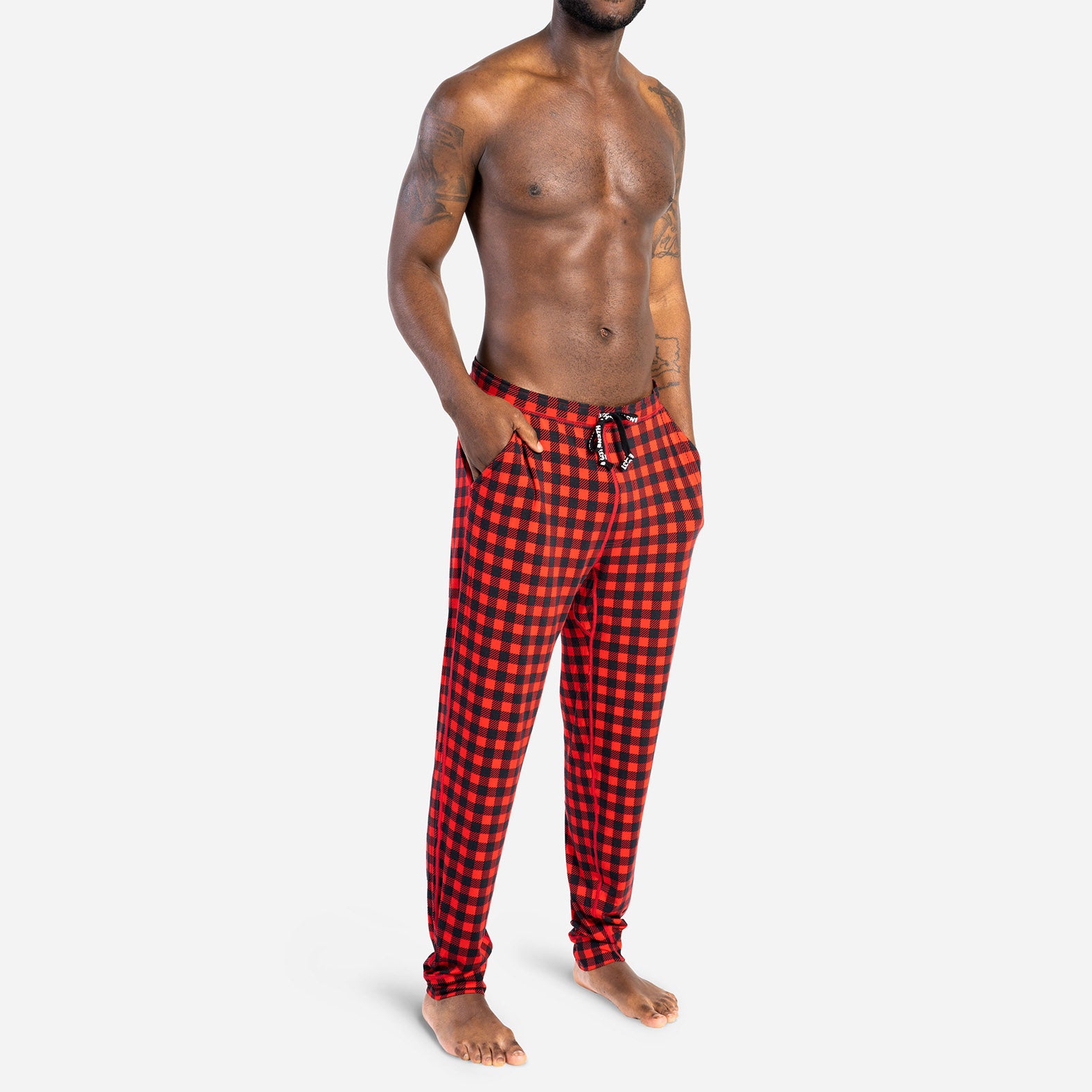 PJ LONG: BUFFALO CHECK RED