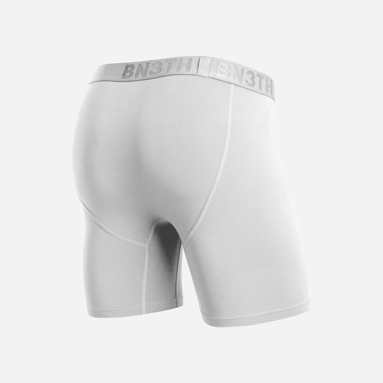 Classic Icon Boxer Brief With Fly: White