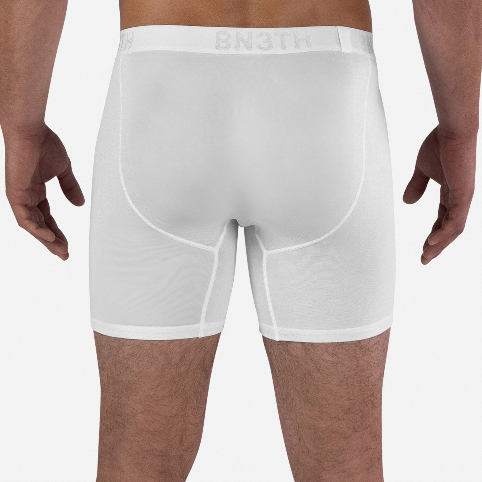 Classic Icon Boxer Brief With Fly: White