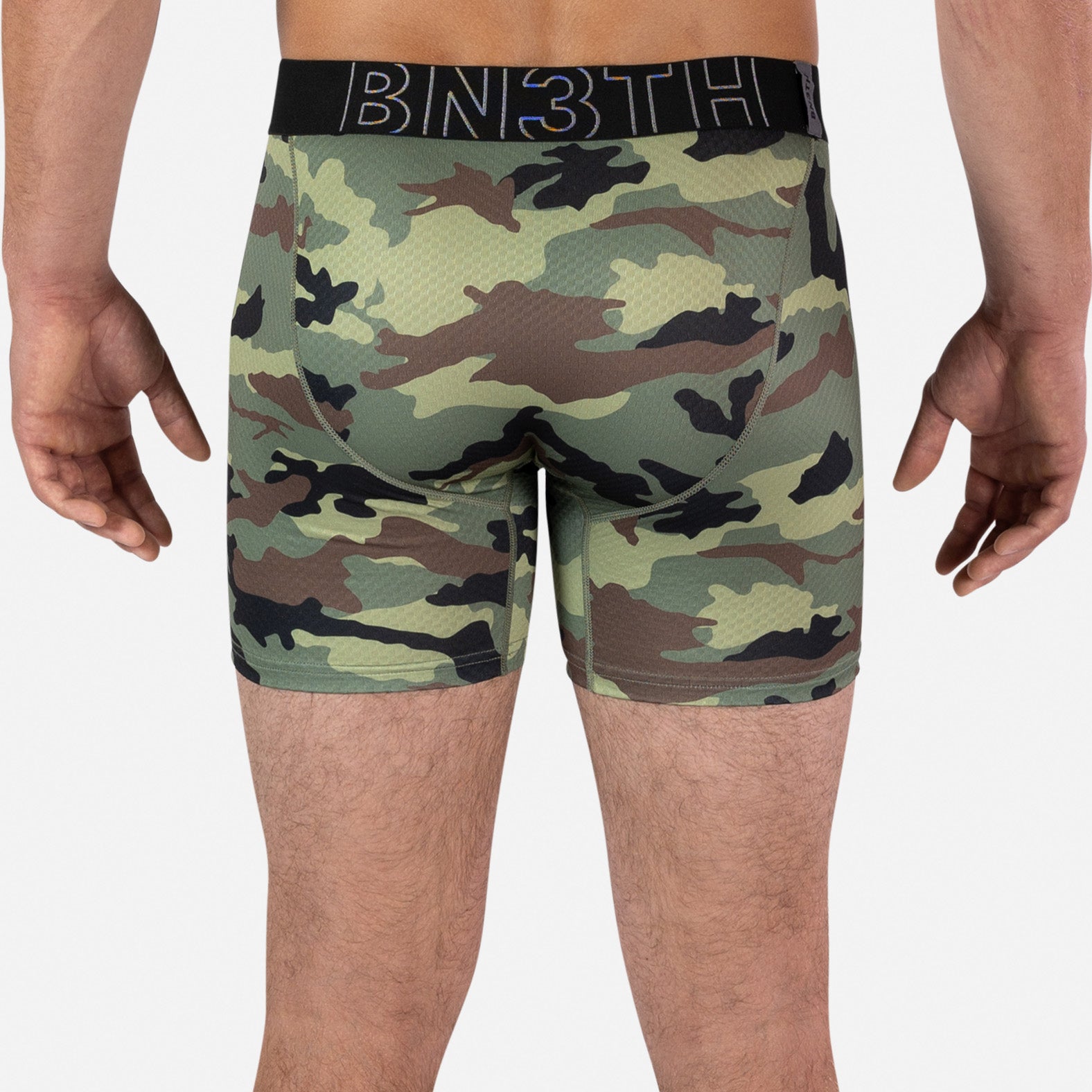 Pro Agua X Boxer Brief: Oversized Camo Green