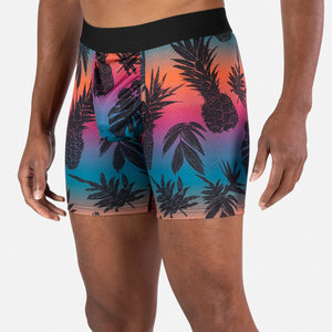 Pro Agua X Boxer Brief: Oversized Hawaii 5-0 Ombre