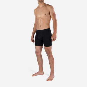 Pro Flex Boxer Brief : Black/Charcoal 2 Pack