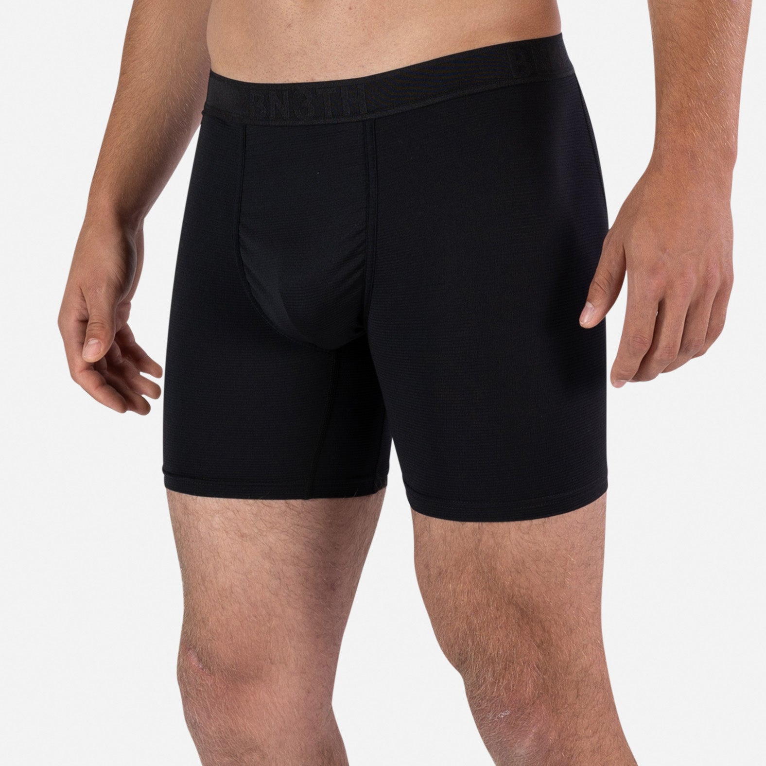 Pro Flex Boxer Brief : Black 3 Pack