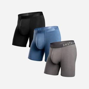 Premium Stone Bundle: Classic Icon & Pro Ultra Boxer Brief 3 Pack