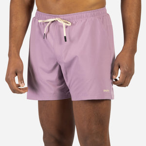 Agua Volley X 2N1 Swim Short 5”: Grape Purple