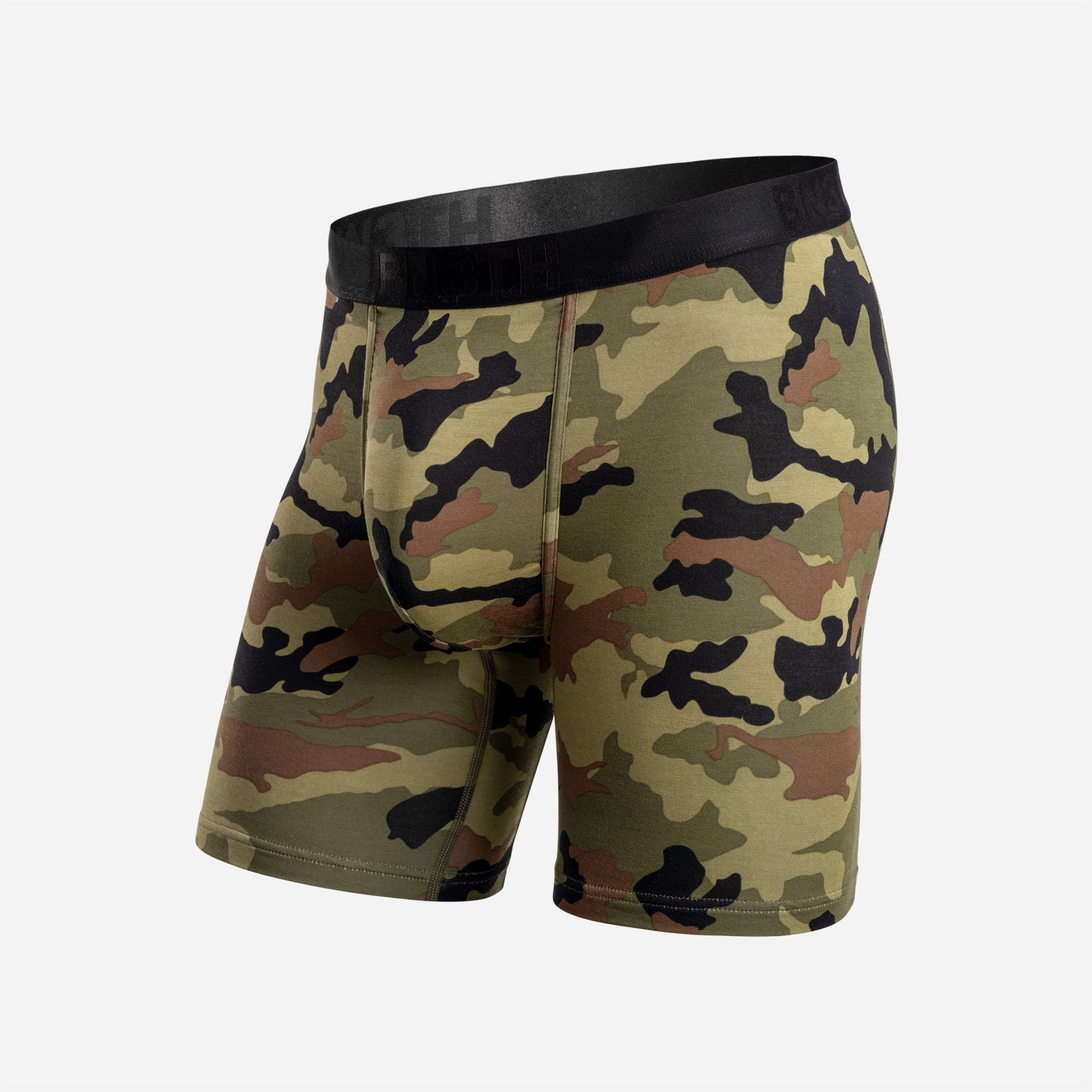 Classic Icon Boxer Brief: Camo Green