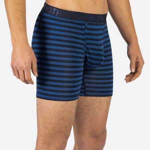 Classic Icon Boxer Brief: Traditional Stripe Quartz