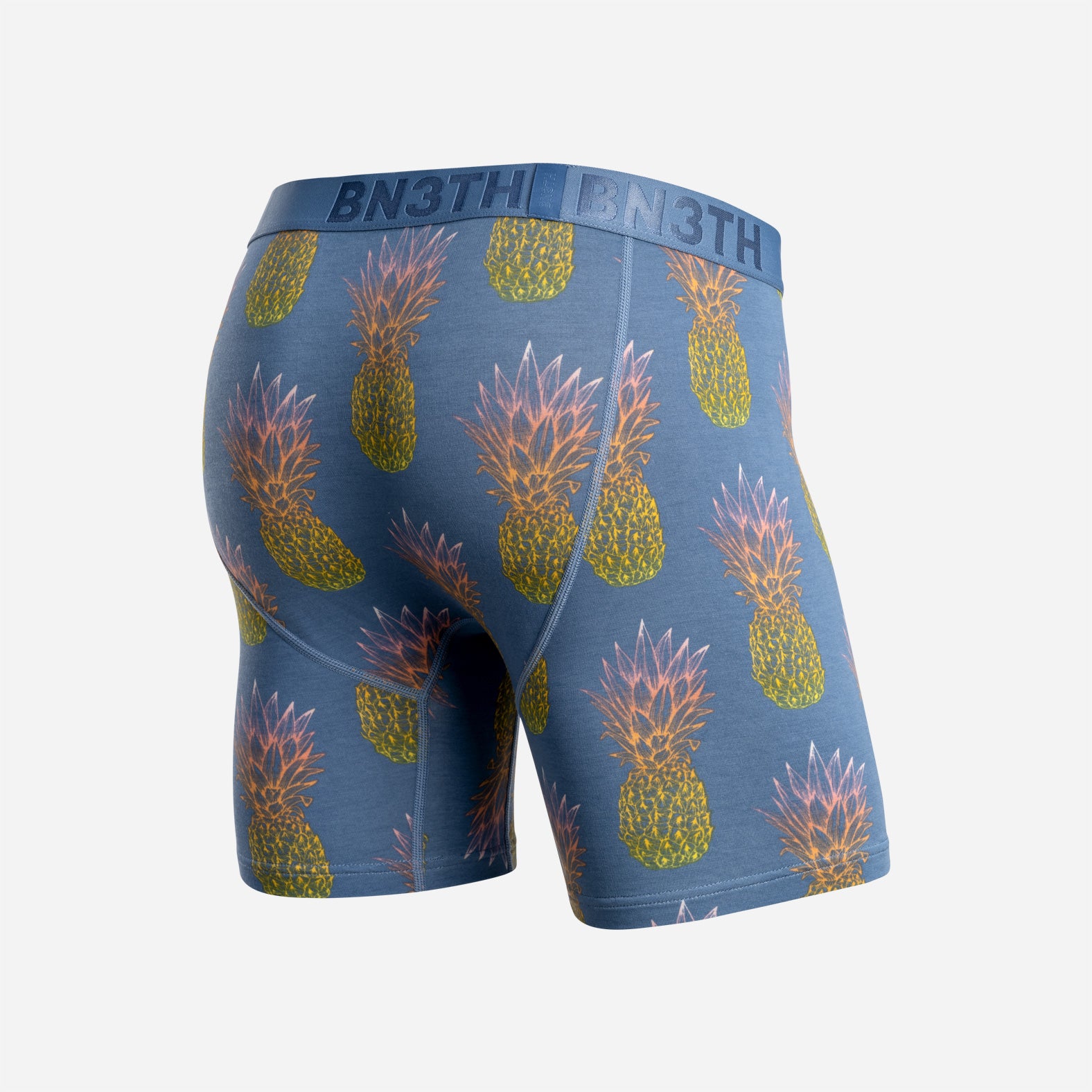 CLASSIC BOXER BRIEF WITH FLY: PINEAPPLE FADE FOG